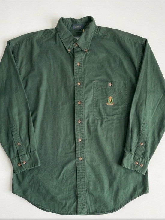 Ralph Lauren Other - Ralph Lauren Dark Green Button-Down Oxford Shirt with Embroidered Crest